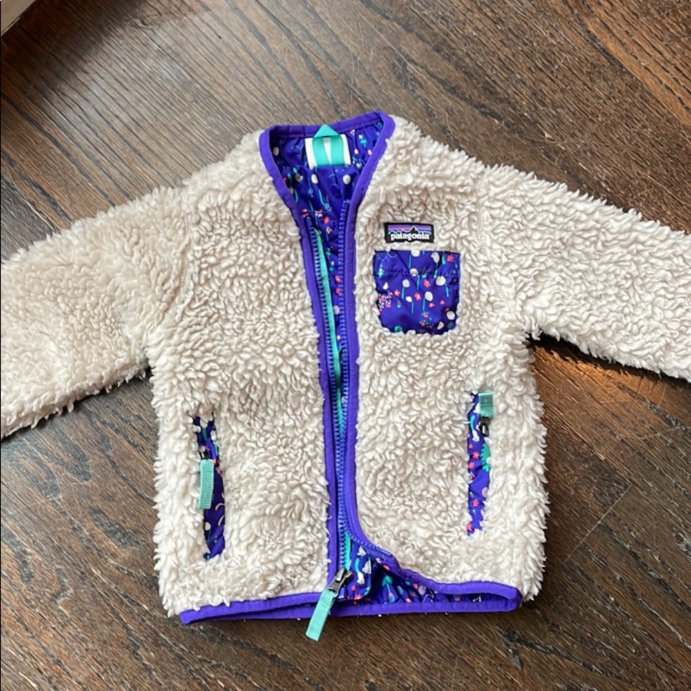 Reversible Patagonia sherpa, 12-18mos